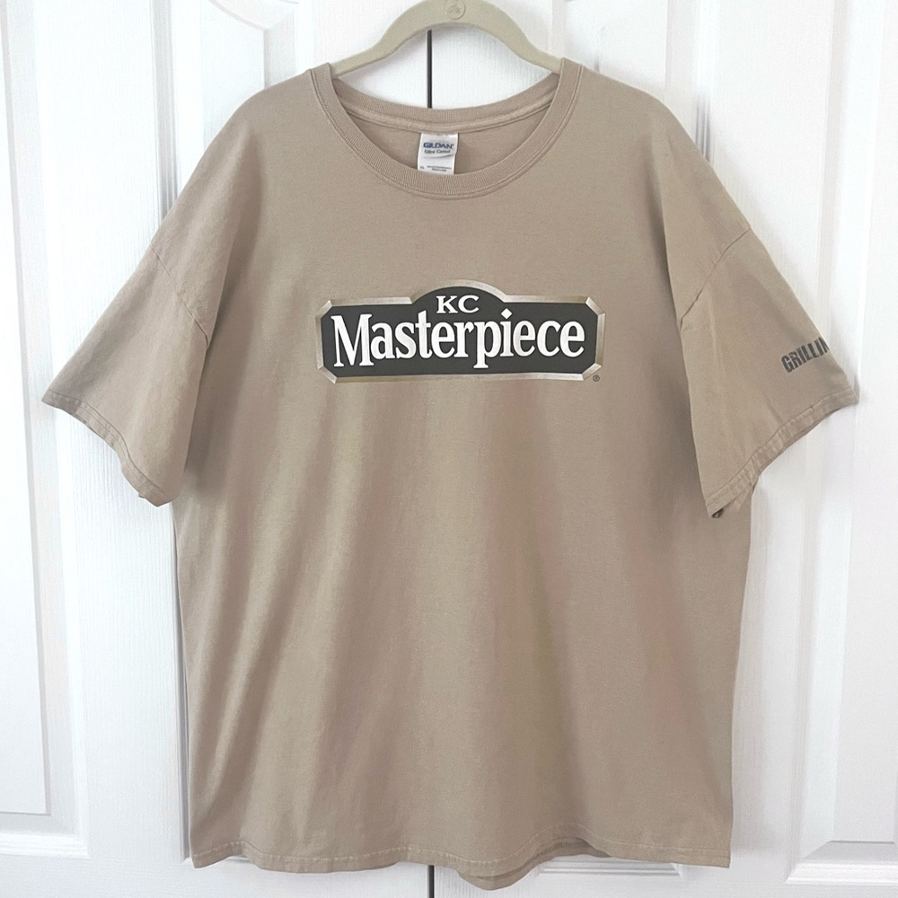 Vintage KC Masterpiece Grilling Unisex Gildan Tee Shirt (XL) Excellent Condition